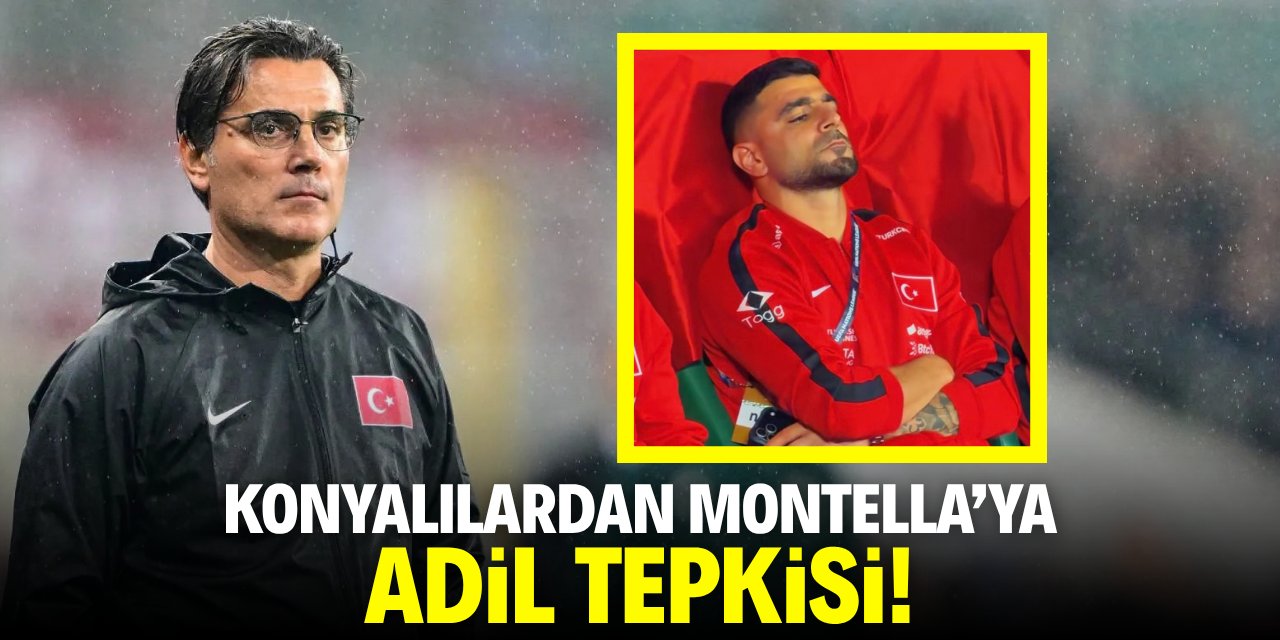 Konyalılardan Montella'ya Adil tepkisi!