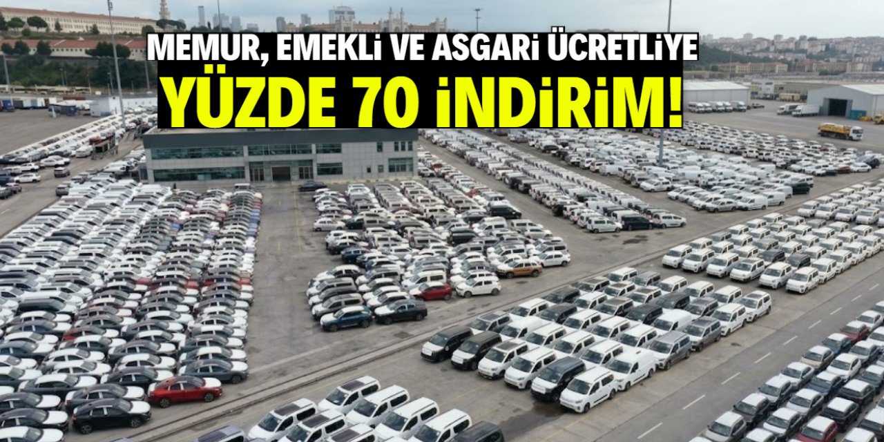 Memur, emekli ve asgari ücretliye yüzde 70 indirim! Kampanya 7 şehirde geçerli