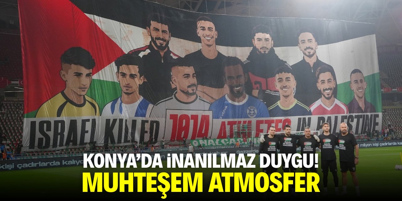 Konya'da inanılmaz duygu, muhteşem atmosfer