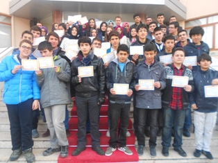 Enderun Liselerinde karne heyecanı