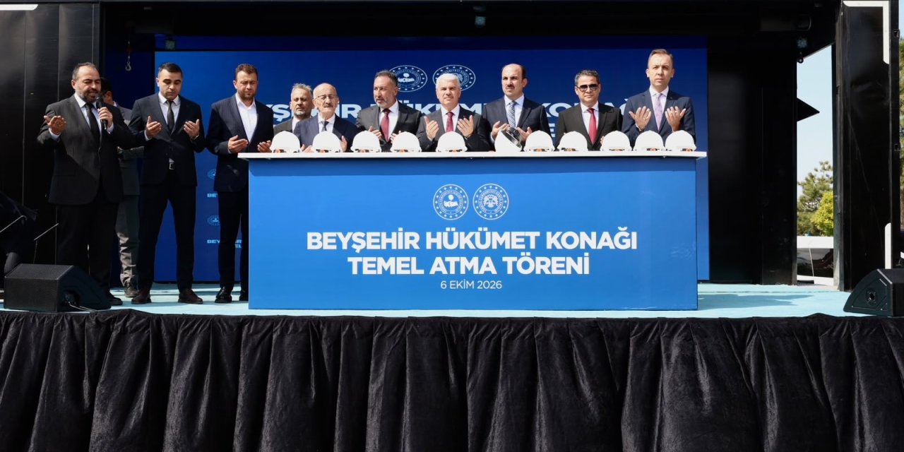 Beyşehir Hükümet Konağı’nın temeli atıldı