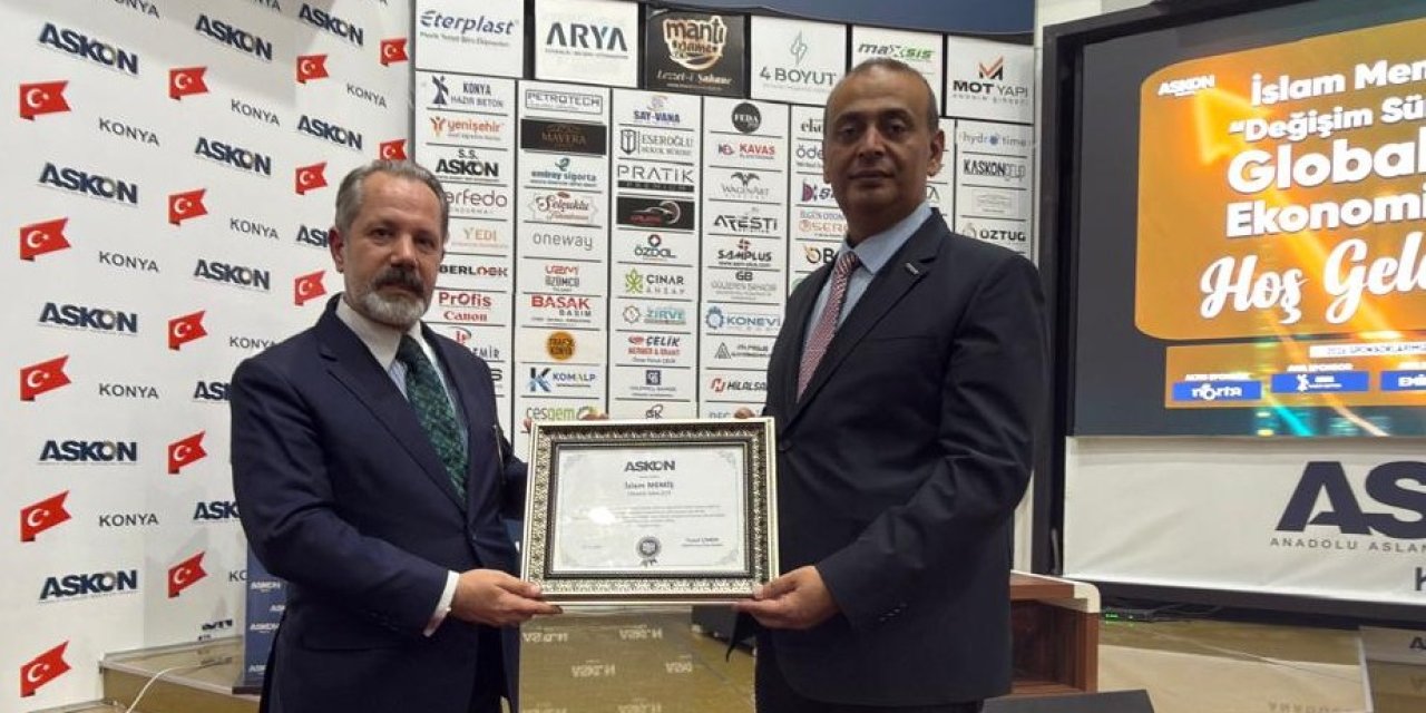 İslam Memiş, ASKON Konya'da konuştu