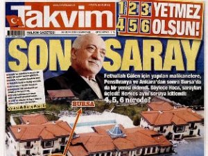 Gülen'in bu üçüncü sarayı mı?