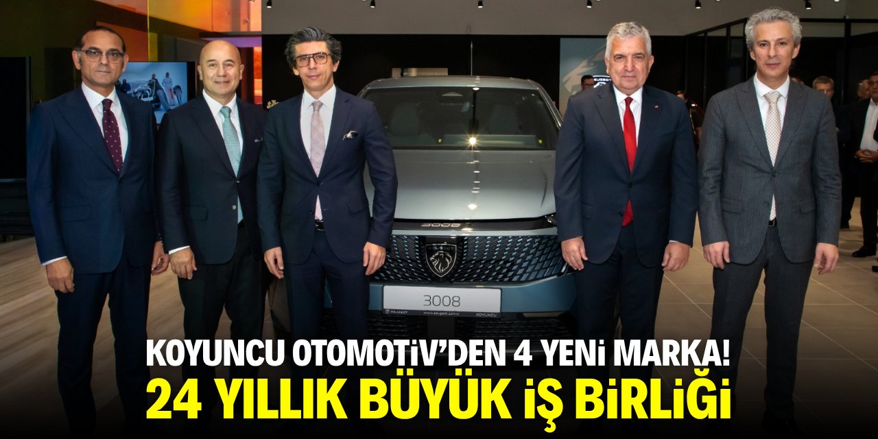Koyuncu Otomotiv'den 4 yeni marka! 24 yıllık büyük iş birliği