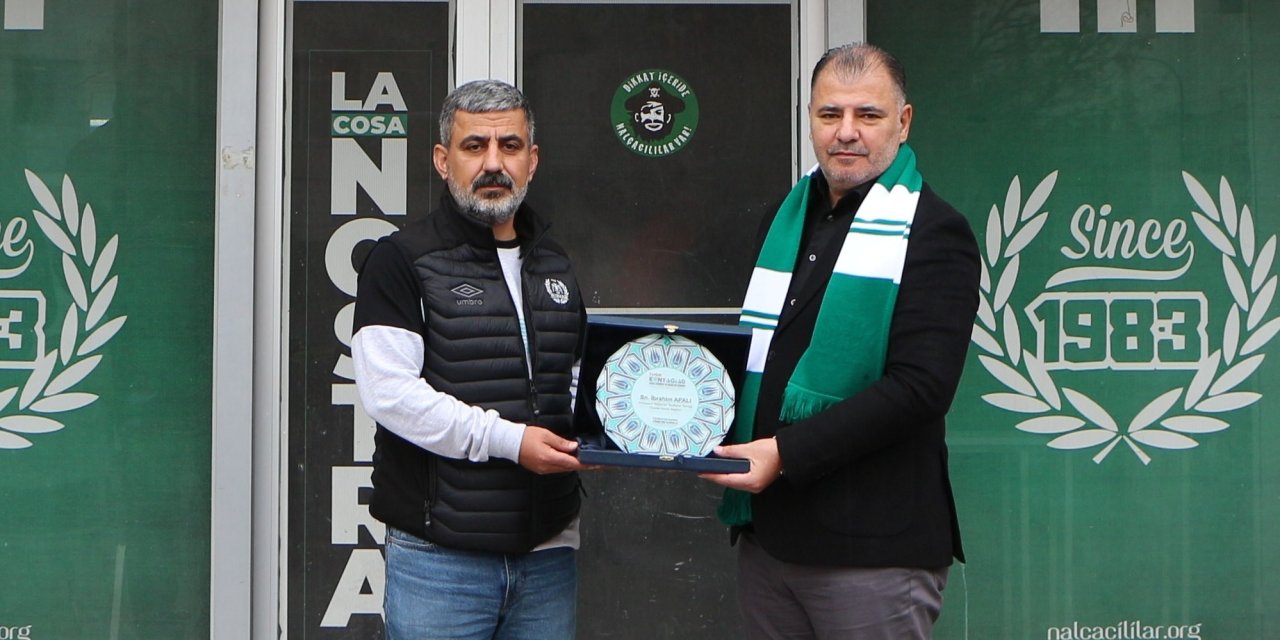 TÜGİKKONYAGİAD'dan Nalçacılılara ziyaret