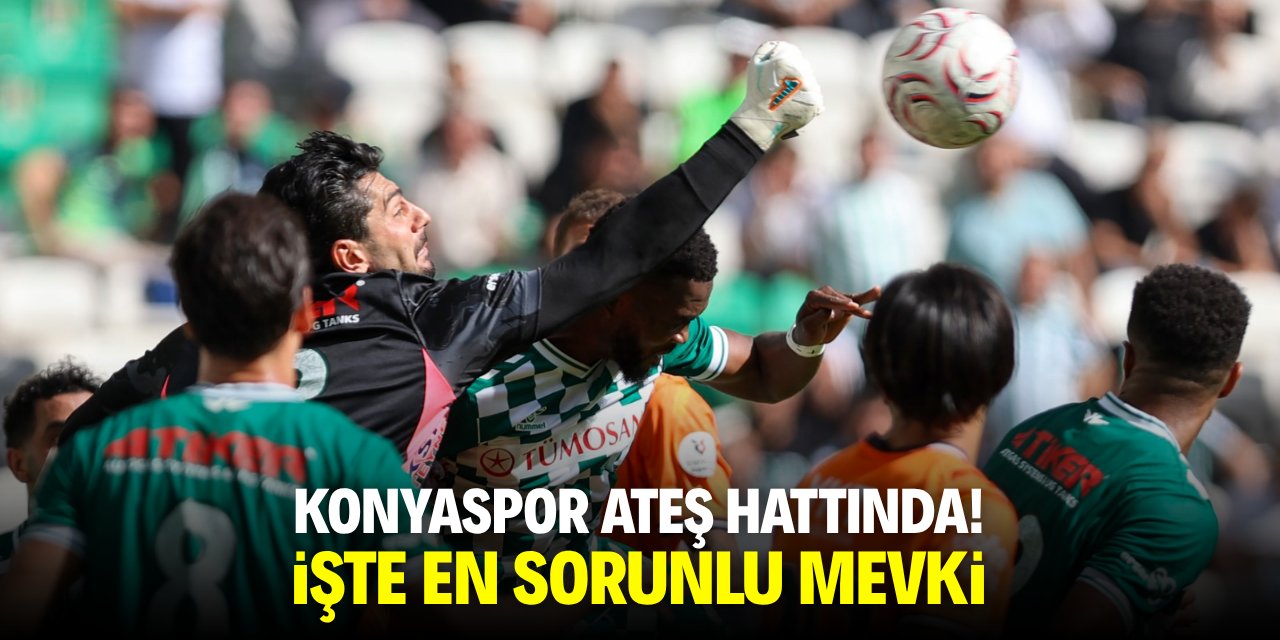Konyaspor ateş hattında! İşte en sorunlu mevki