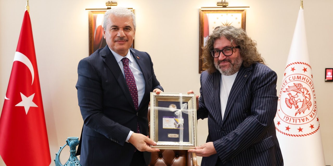 AKSED’den Konya Valisi  Akın’a ziyaret