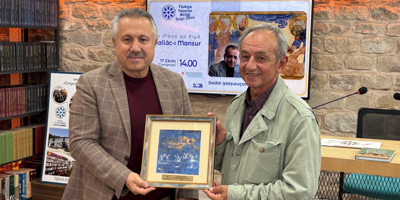TYB Konya'da Hallac-ı Mansur anlatıldı