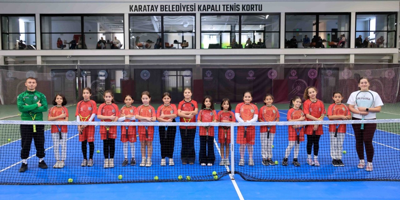 Karatay Kış Spor Okulları’na yoğun ilgi