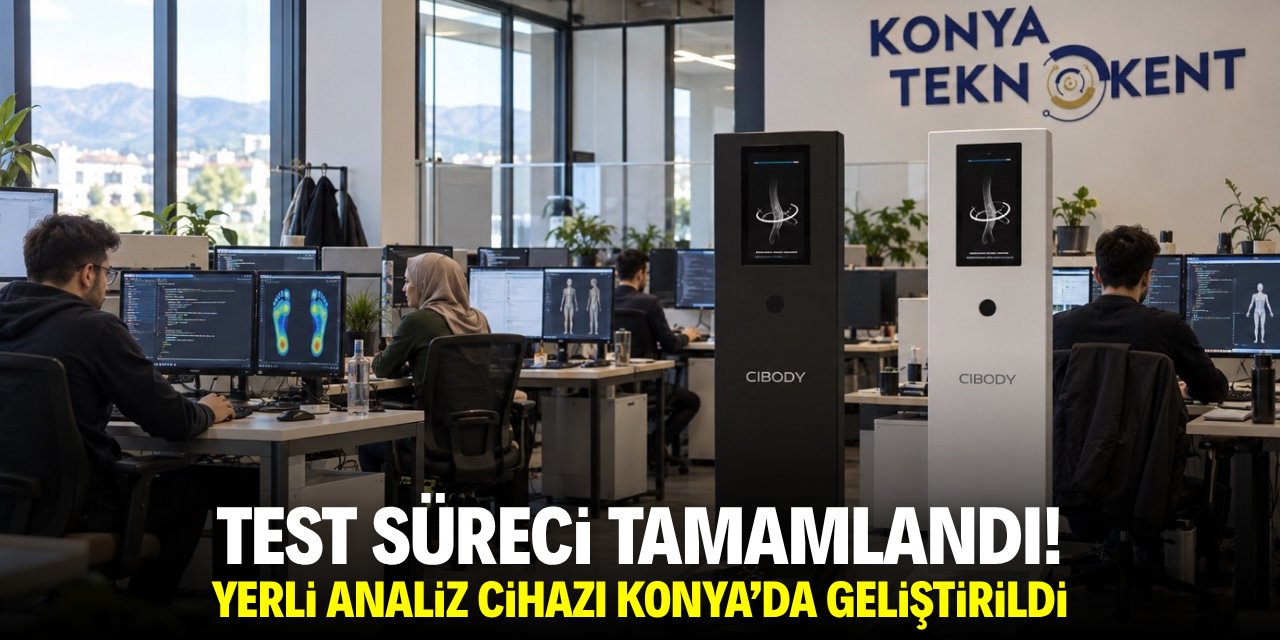 Test süreci tamamlandı! Yerli analiz cihazı Konya’da geliştirildi