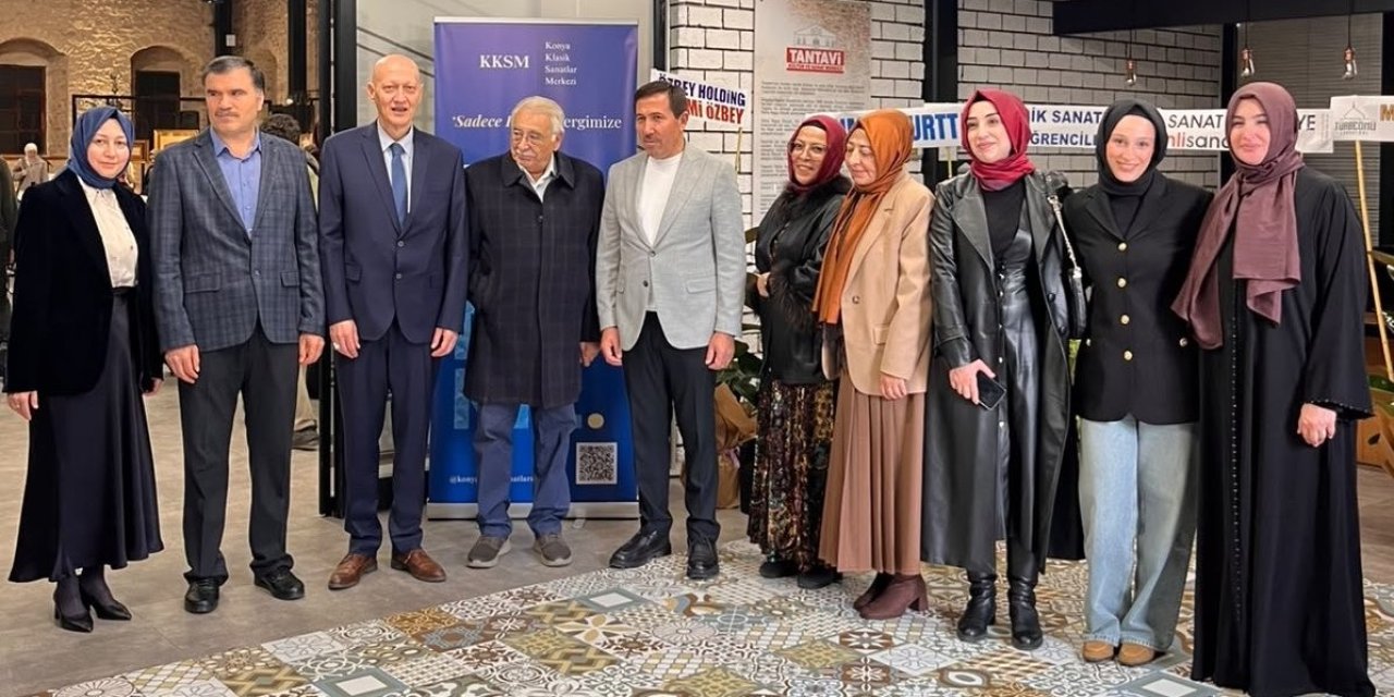 Konya'da 'Sadece Klasik' sanat sergisi açıldı