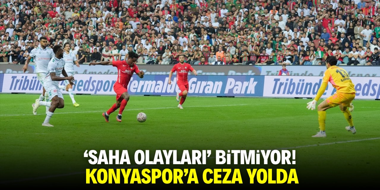 'Saha olayları' bitmiyor! Konyaspor'a ceza yolda!