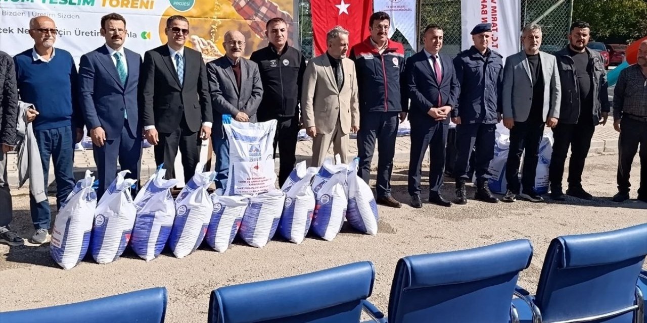 Konya'da üretici tohum desteği verildi