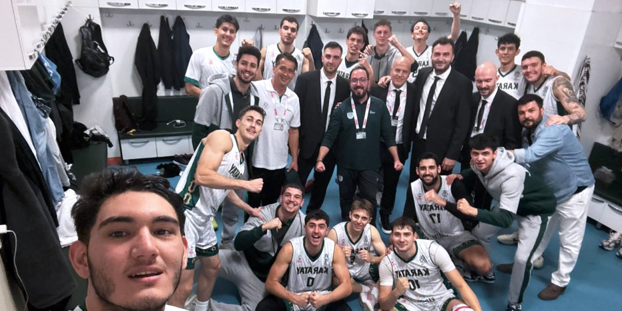 Karatay Belediyespor yoluna kayıpsız devam ediyor