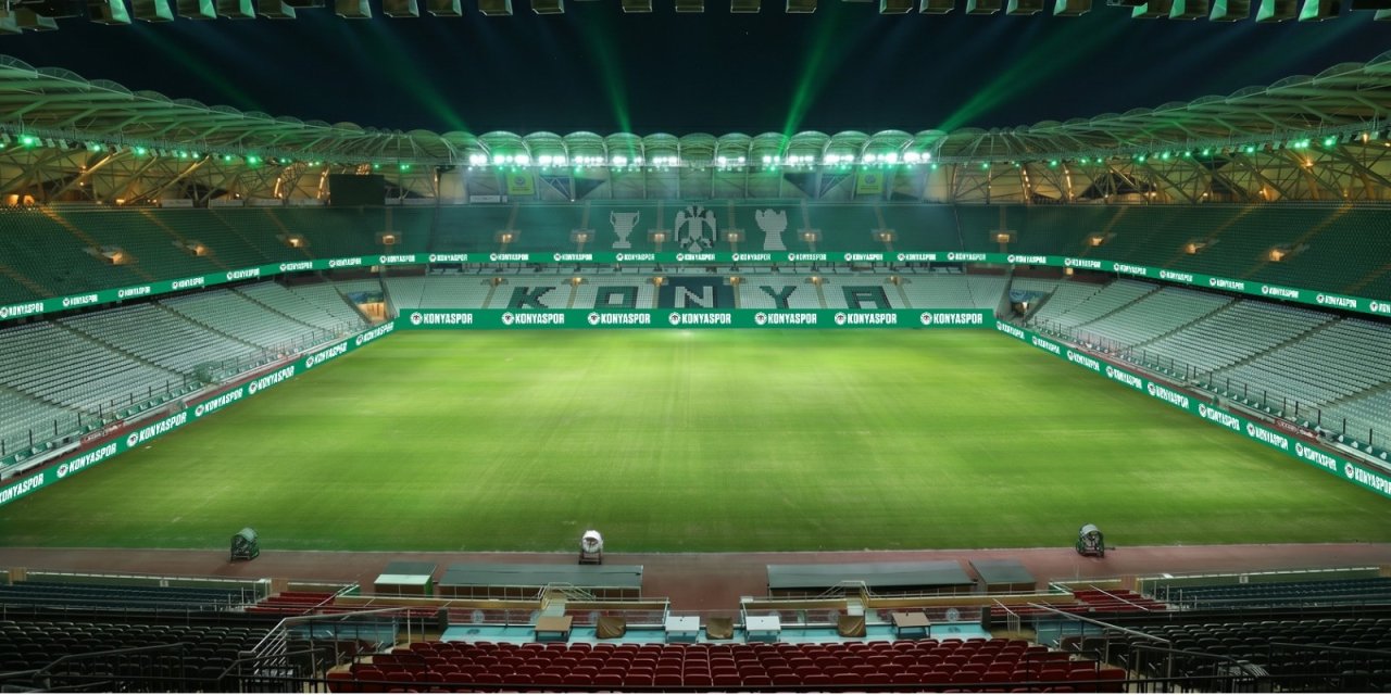 Konya stadyumunda yenileme başlıyor