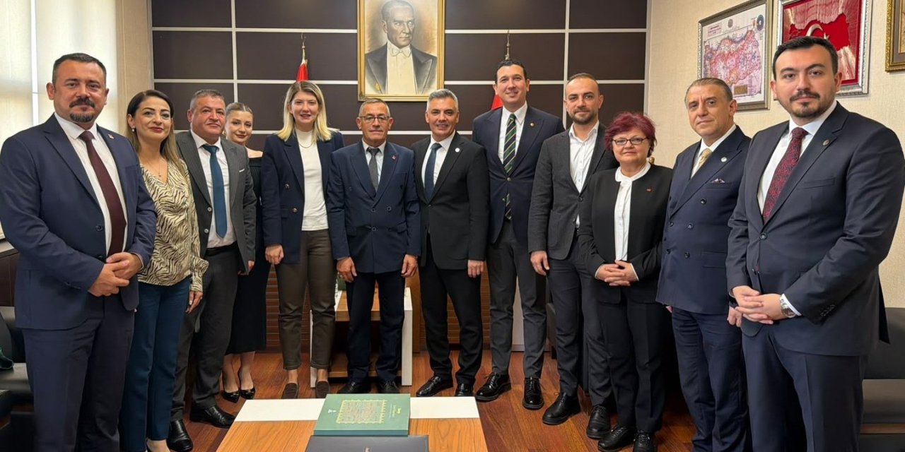 CHP’den Konya Barosu'na 'hayırlı olsun' ziyareti