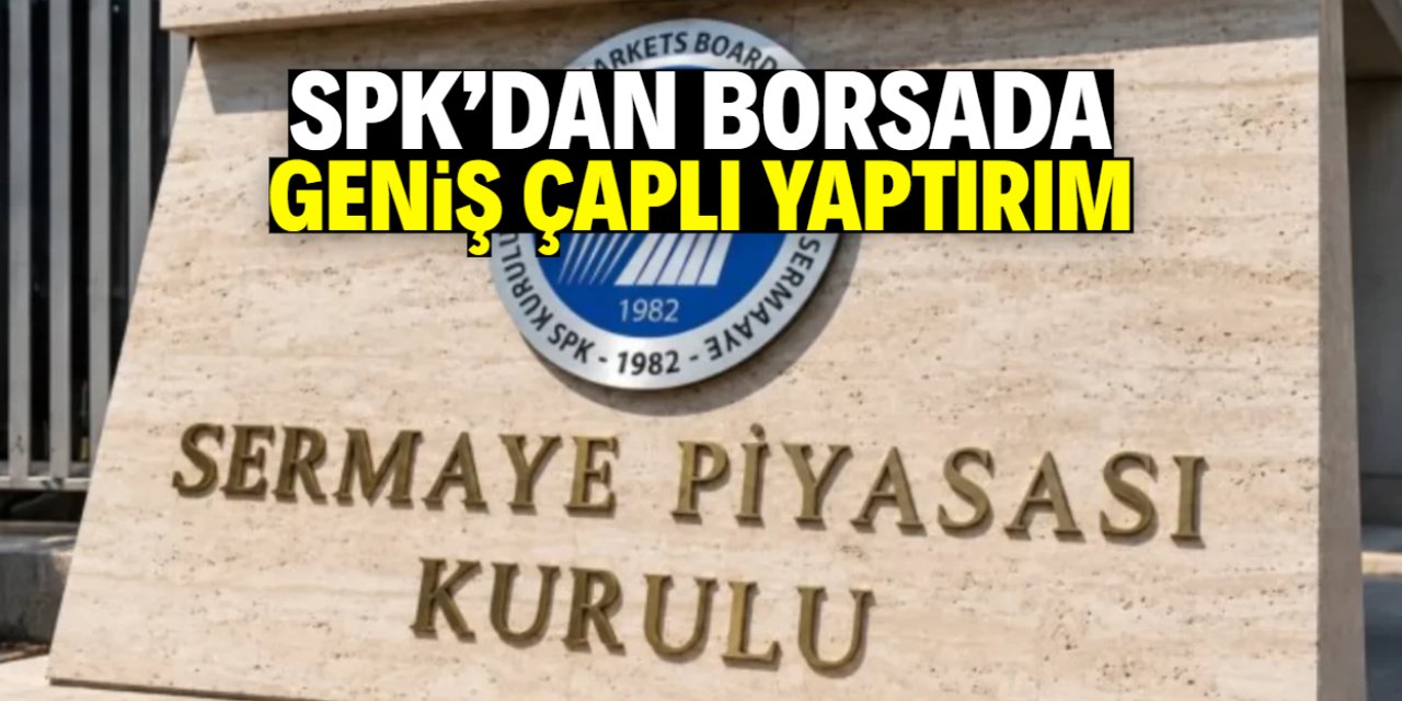 SPK'dan borsada geniş çaplı yaptırım: 50 kişiye suç duyurusu