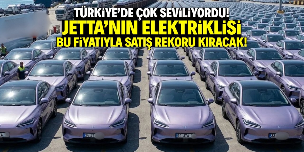 Türkiye'de çok sevilen Jetta'nın elektriklisi satışa çıktı! Bu fiyatıyla satış rekoru kıracak