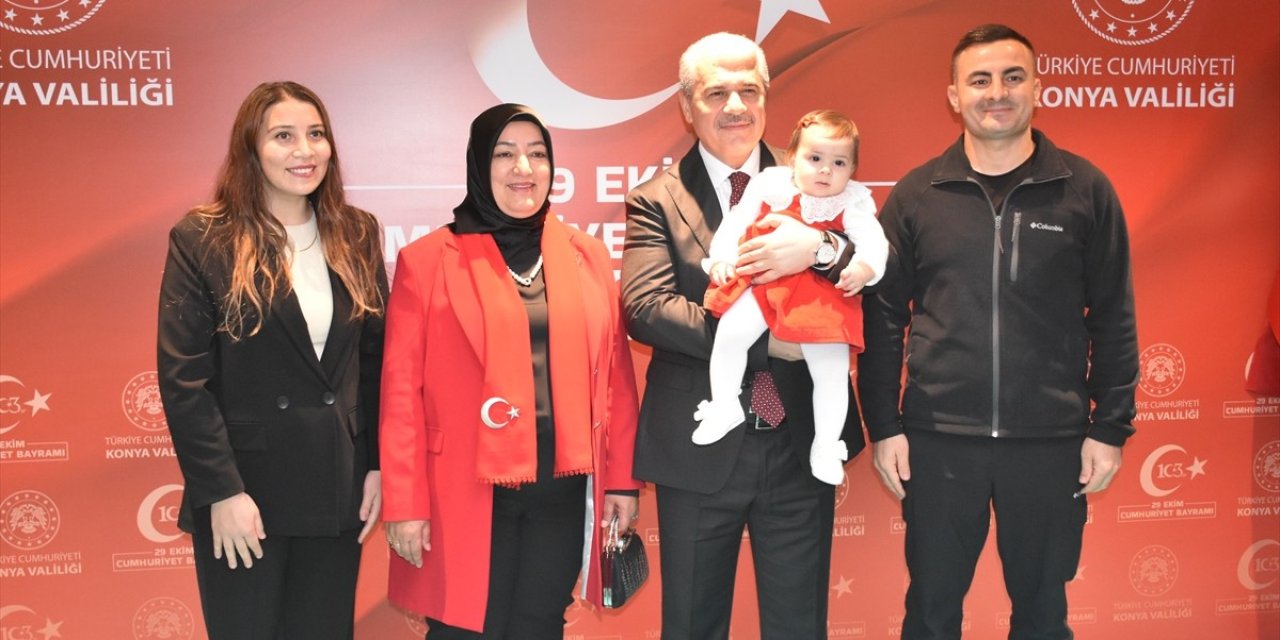 Konya'da Cumhuriyet Bayramı resepsiyonu verildi