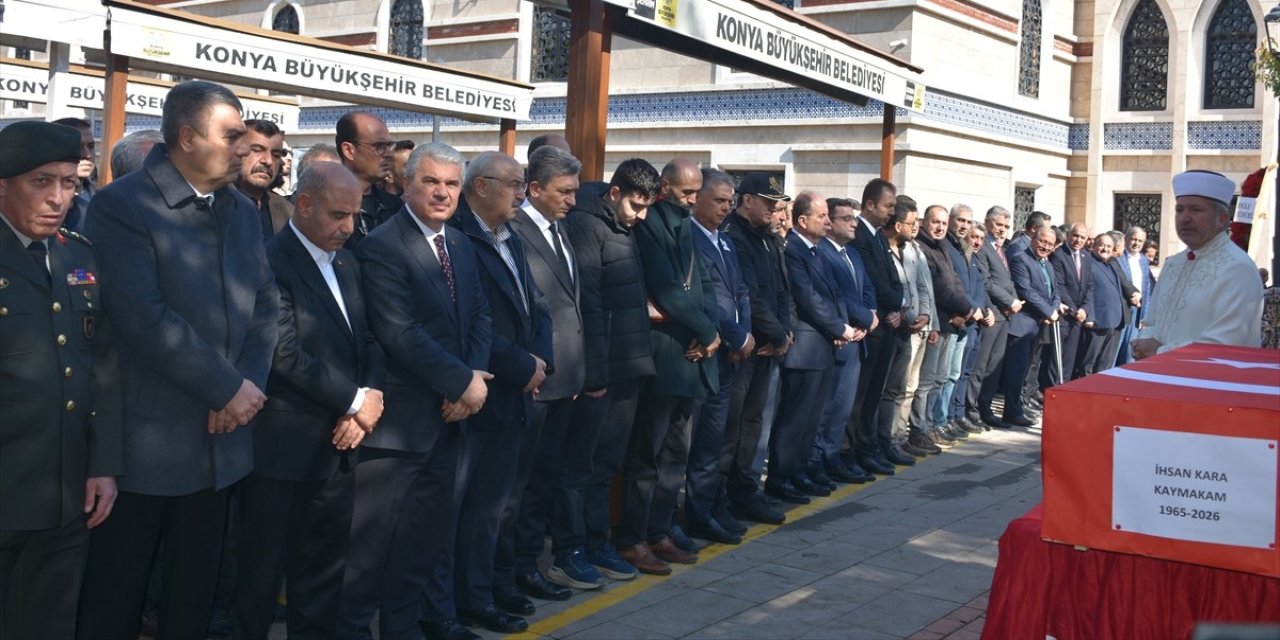 Kaymakam Kara, Konya'da toprağa verildi