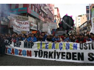 Trabzonsporlu Taraftarlar ‘haksızlığa Karşı Tek Yürek’ Oldu