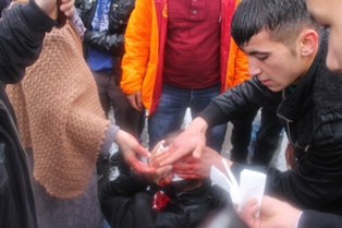 Şoförden yolcuya meydan dayağı