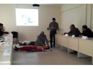 İmamlara İlkyardım Kursları Verildi