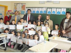 Başkanlar, karne sevincini paylaştı