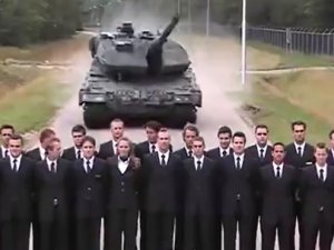 Tank fren sistemine ilginç test!