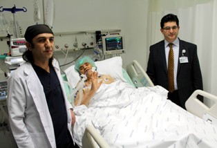 "Türkiye'de ilk, dünyada sekizinci ameliyat"