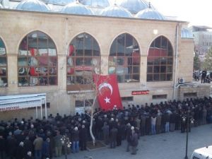 Mhp'li Akyıldız İçin Afşin’de Gıyabi Cenaze Namazı Kılındı