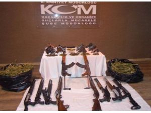 Şanlıurfa’da 3 Yılda Bir Orduyu Donatacak Miktarda Silah Ele Geçirildi