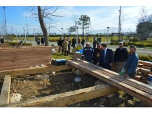 Ünye Atatürk Parkı'na Çivisiz Mescit