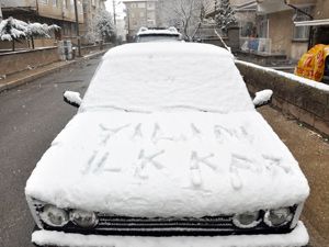 Buz havasına dikkat