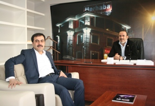 Selçuk Öztürk'ten Merhaba'ya ziyaret