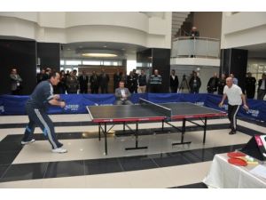 Omü Rektörlük Masa Tenisi Turnuvası Sona Erdi