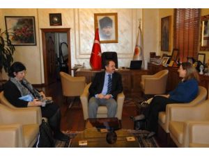 Abd’li Diplomat Büyükşehir Belediyesi'ni Ziyaret Etti