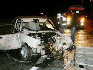 Kazadan yaralı kurtuldular