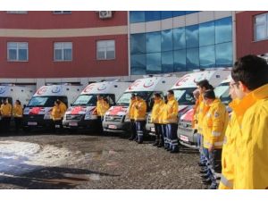 Sağlık Müdürlüğü 9 İlçeye Ambulans Dağıttı
