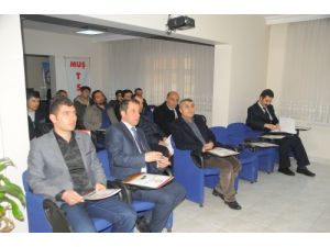 Muş’ta İş Güvenliği Bilgilendirme Toplantısı