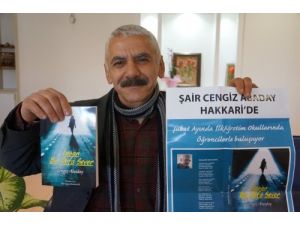 Adanalı Şair, Hakkarili Öğrencilere Şiirleriyle Kardeşliği Anlatacak