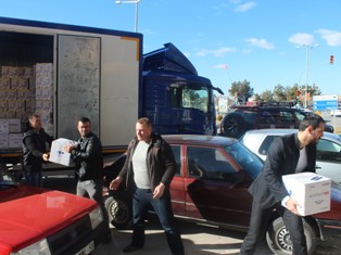 Beyşehir'den Suriye'ye yardım devam ediyor