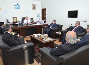 KTO Karatay'dan Rektör Şeker'e ziyaret