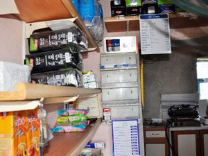 Seydişehir'de bir büfeden sigara çalındı