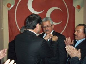 Ak Parti Eski İlçe Başkanı 100 Kişiyle Mhp'ye Geçti