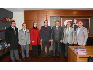 Agid Yönetim Kurulu, Emniyet Müdürü Zeybek’i Ziyaret Etti