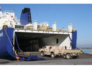 Alman Askeri Malzemelerin Trabzon Üzerinden Sevki Sürüyor