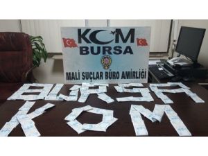 Bursa’da Sahte Para Operasyonunda 2 Kişi Yakalandı