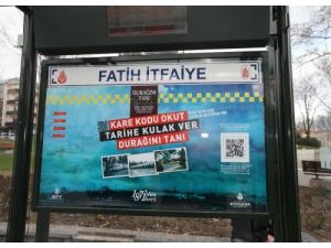 Otobüs Duraklarında Tarih Dile Geliyor