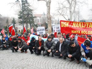 Nakliyat-İş'ten Tekel işçilerine destek